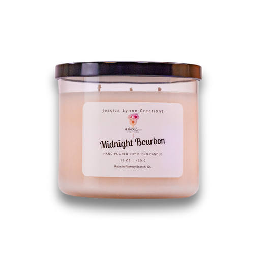 Midnight Bourbon - Hand Poured Candles & Wax Melts