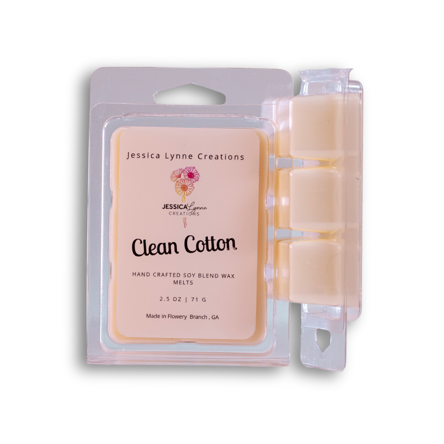 Clean Cotton Hand Poured Candles & Wax Melts