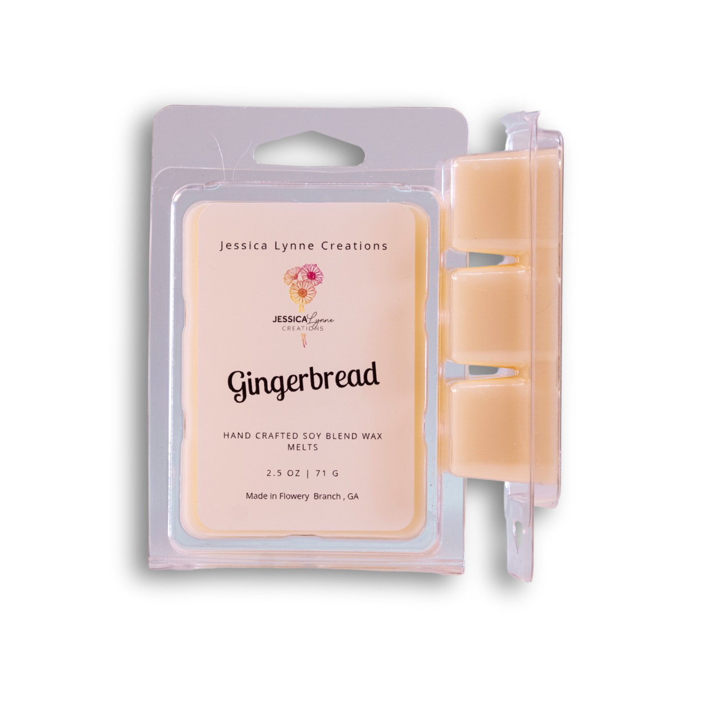 Gingerbread - Hand Poured Candles & Wax Melts