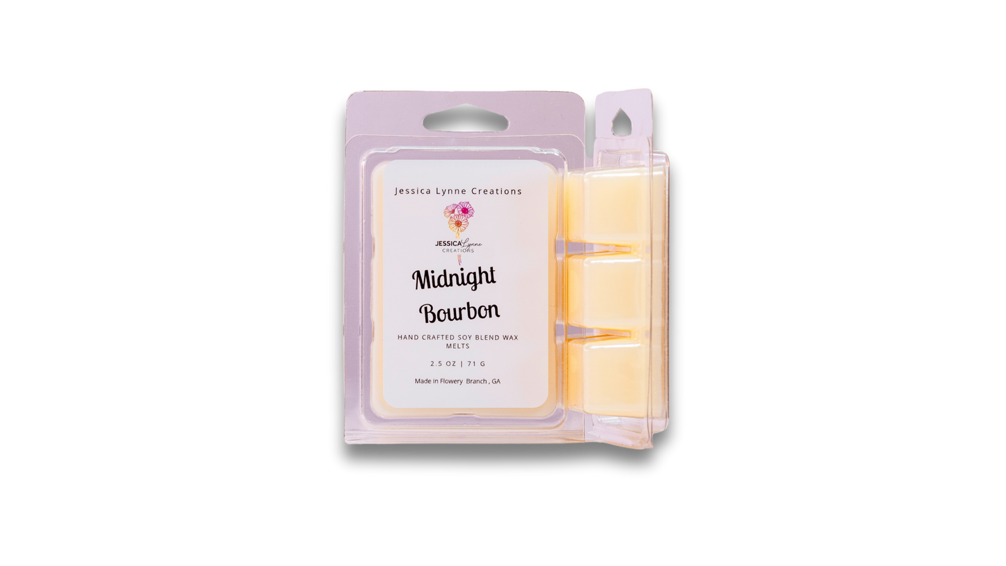 Midnight Bourbon - Hand Poured Candles & Wax Melts