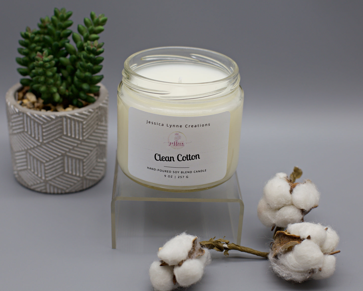 Clean Cotton Hand Poured Candle