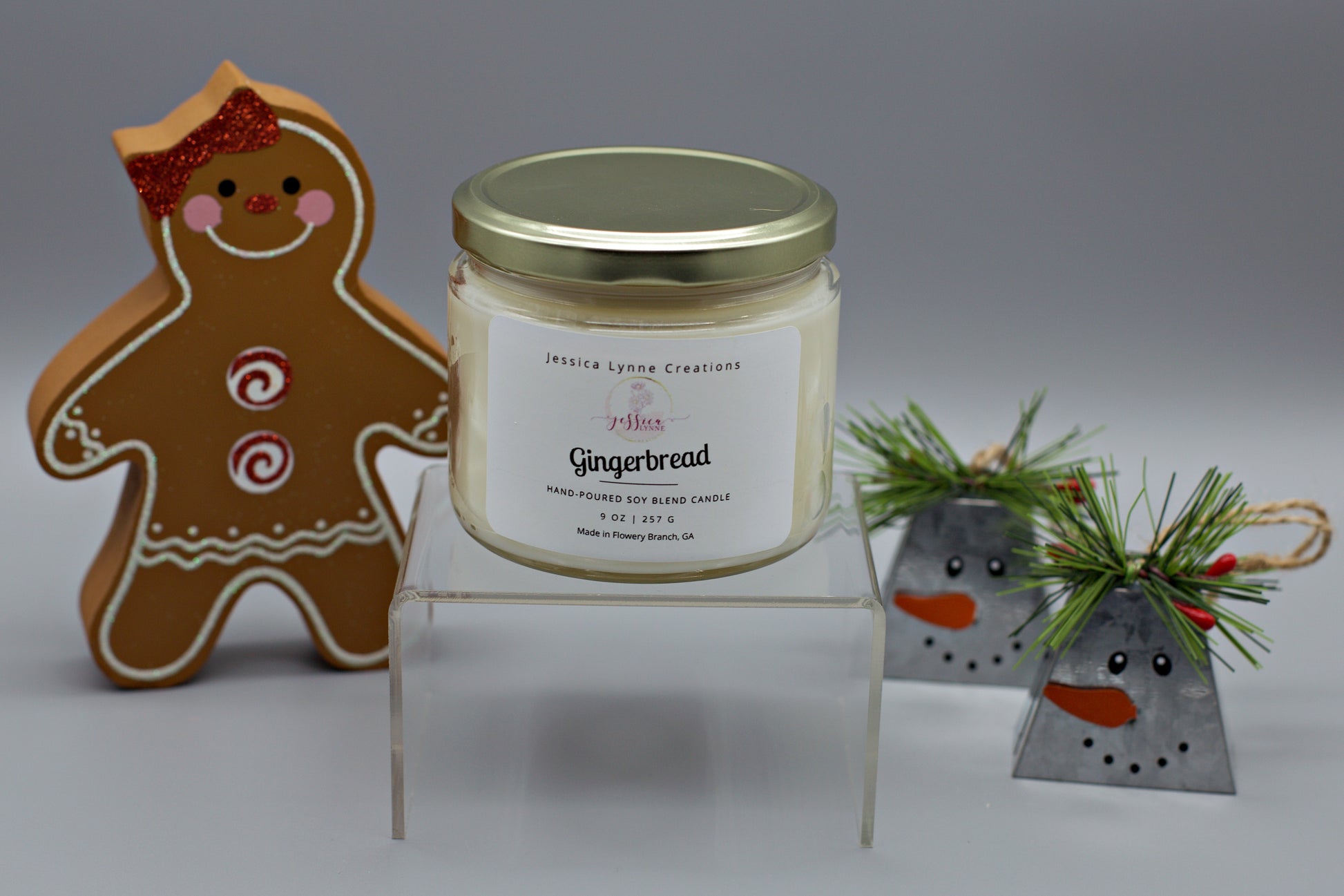 Gingerbread Hand Poured Candle