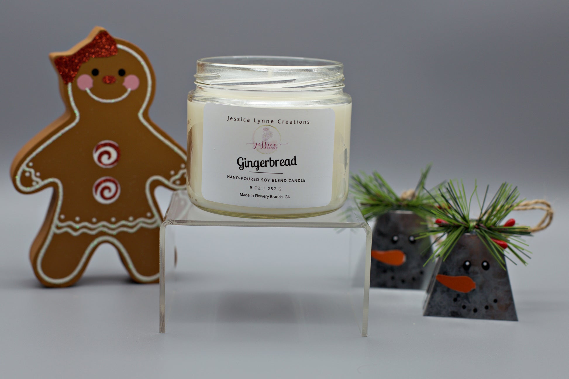 Gingerbread Hand Poured Candle