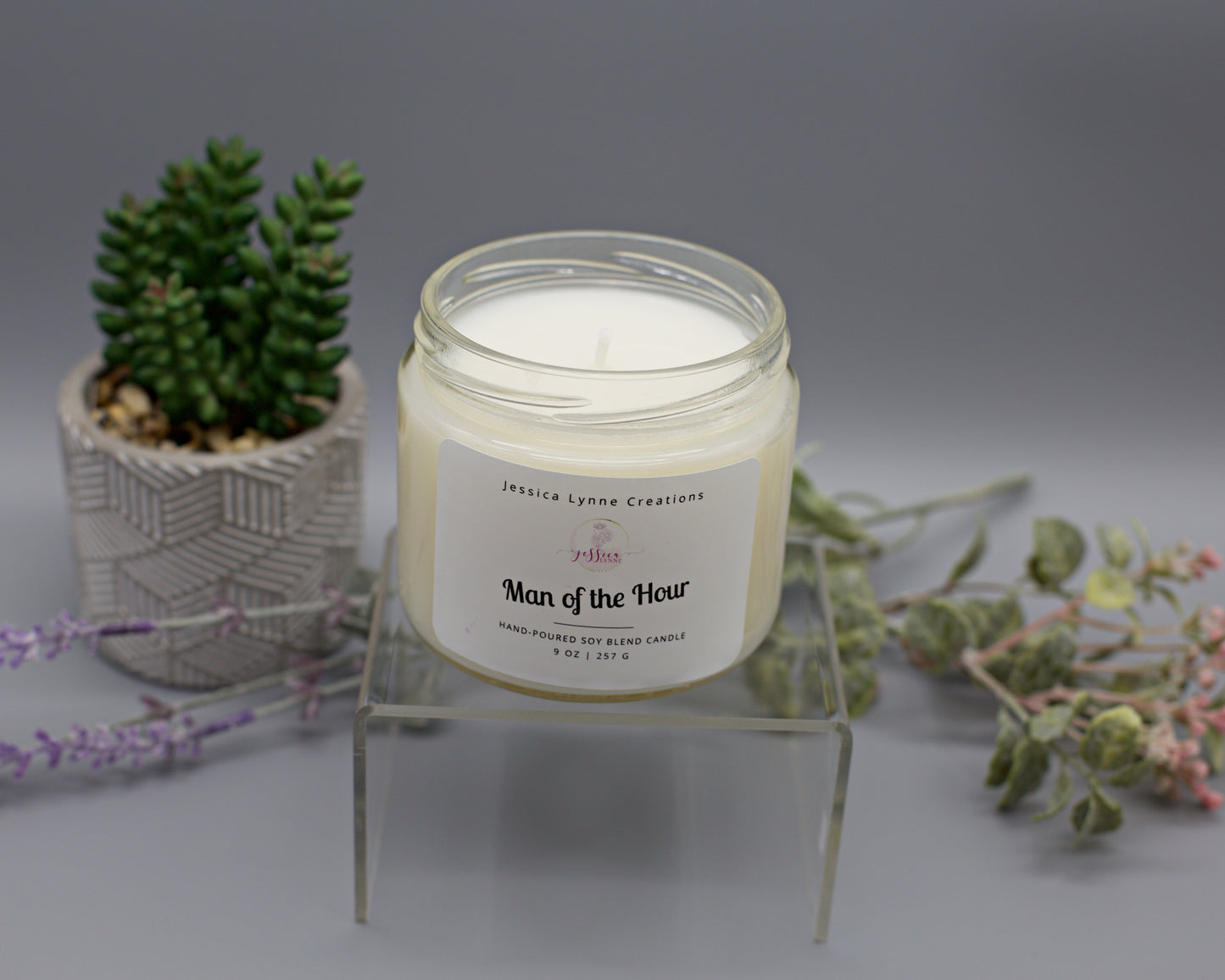 Man of the Hour Hand Poured Candle