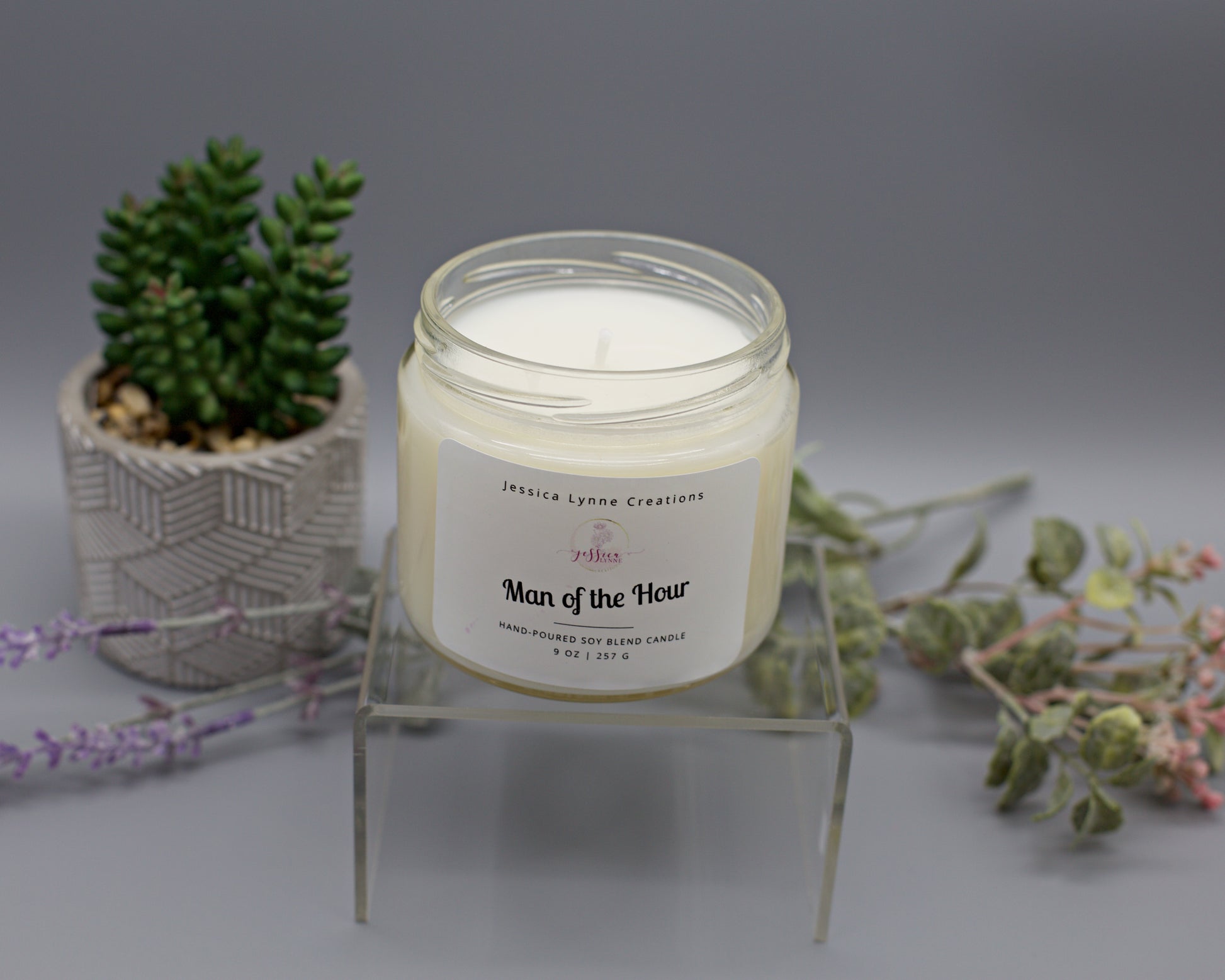 Man of the Hour Hand Poured Candle