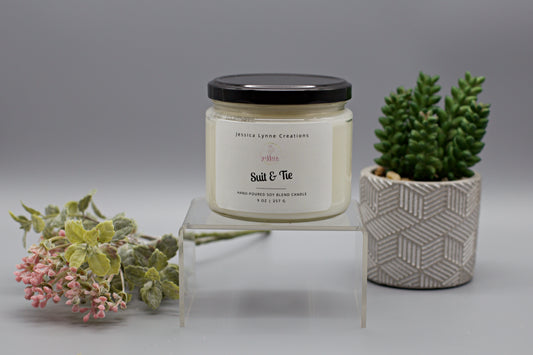 Suit & Tie Hand Poured Candle