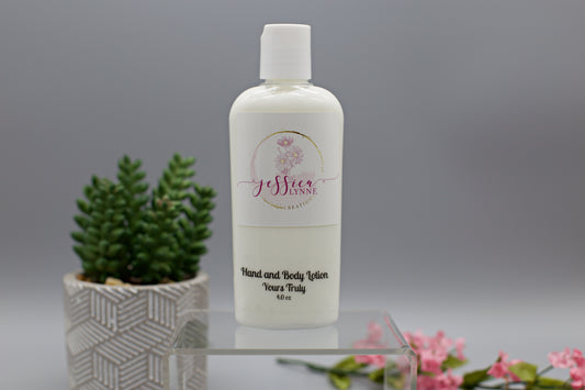 Yours Truly - 4 Ounce Handmade Shea Butter Lotion